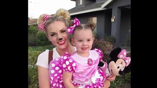 Décontractée facile pour coiffure Regarde souris ou tutoriel Minnie halloween disneyland