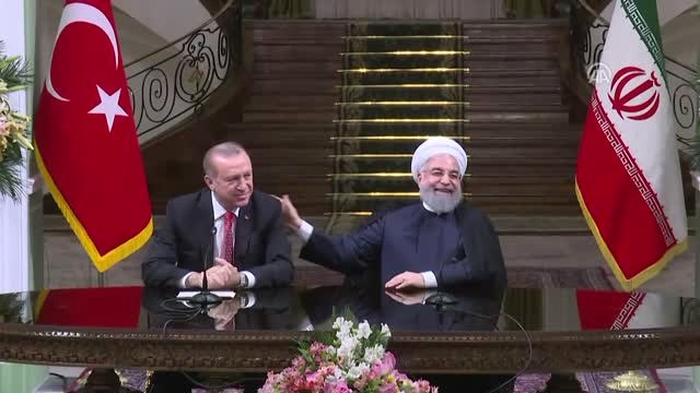 Erdoğan - Ruhani Ortak Basın Toplantısı