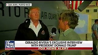 Geraldo Interviews President Trump on Hurricane Relief