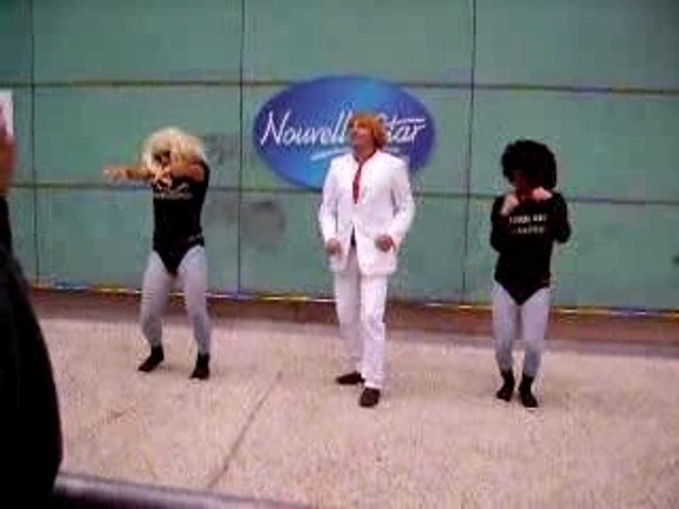 le staff du POINT au Casting de la NOUVELLE STAR 2008