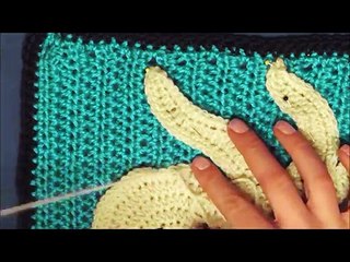 How to Sew Applique to Crochet