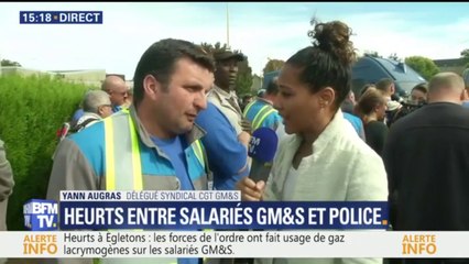 "On ne va pas voir le président pour lui casser la figure", assure le délégué syndical CGT de GM&S