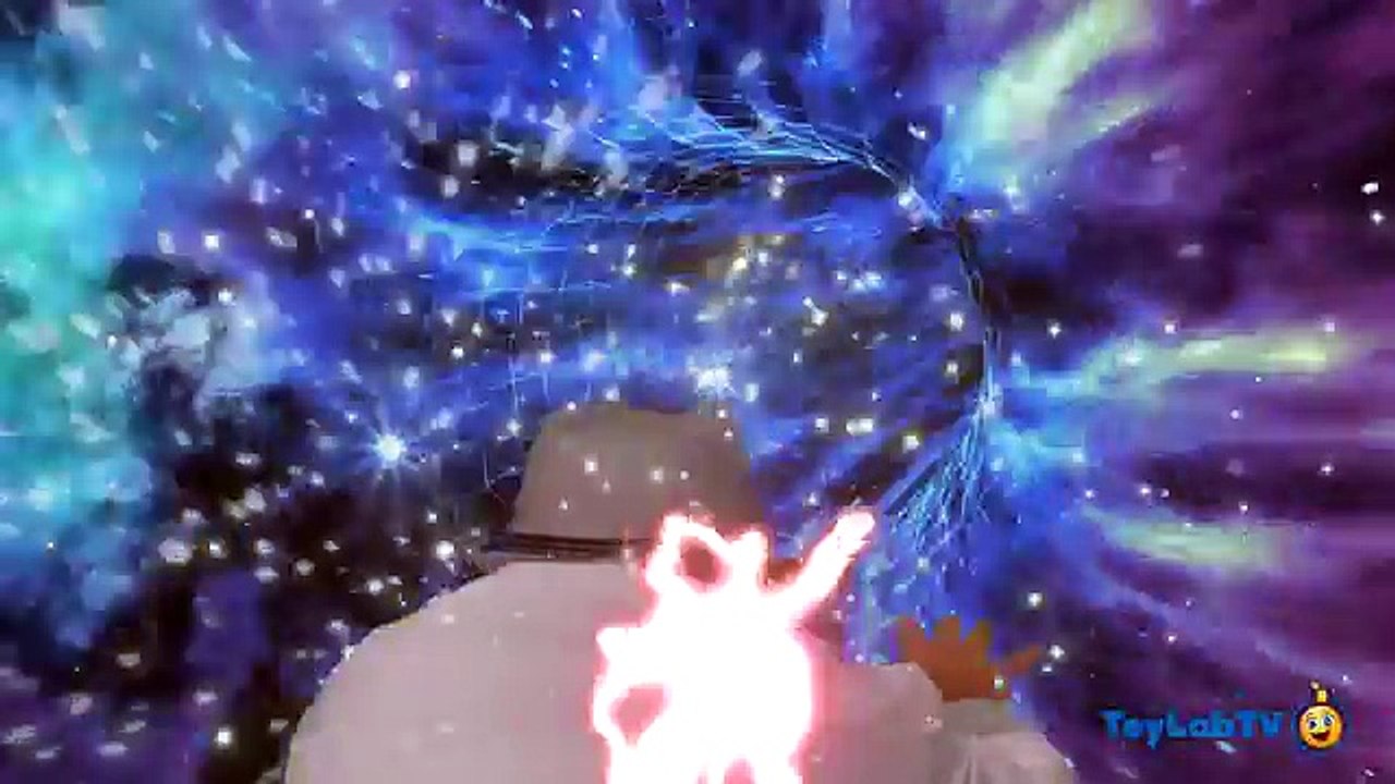 HULK APPEARS IN REAL LIFE! Professor Aaron Time Travels Gets Stuck, Fun Adventure Toy Video for Kids