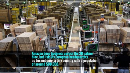 E.U. Said to Order Luxembourg to Collect Back Taxes From Amazon