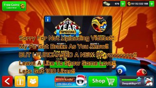 8 Ball Pool I AM BACK - New Year Special 2017 Tournament- -Limited Edition-