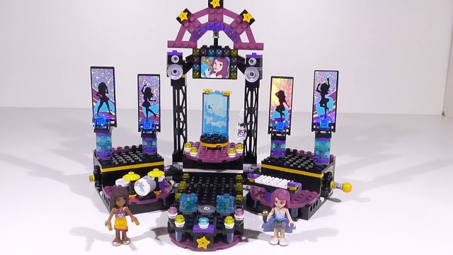 Lego Friends 41105 Pop Star Show Stage / Popstar Showbühne - Lego Speed Build Review