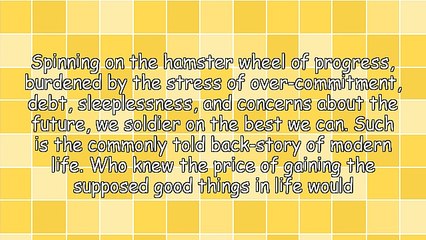 What Is Wealth? Part 1: The Lure of the Hamster Wheel