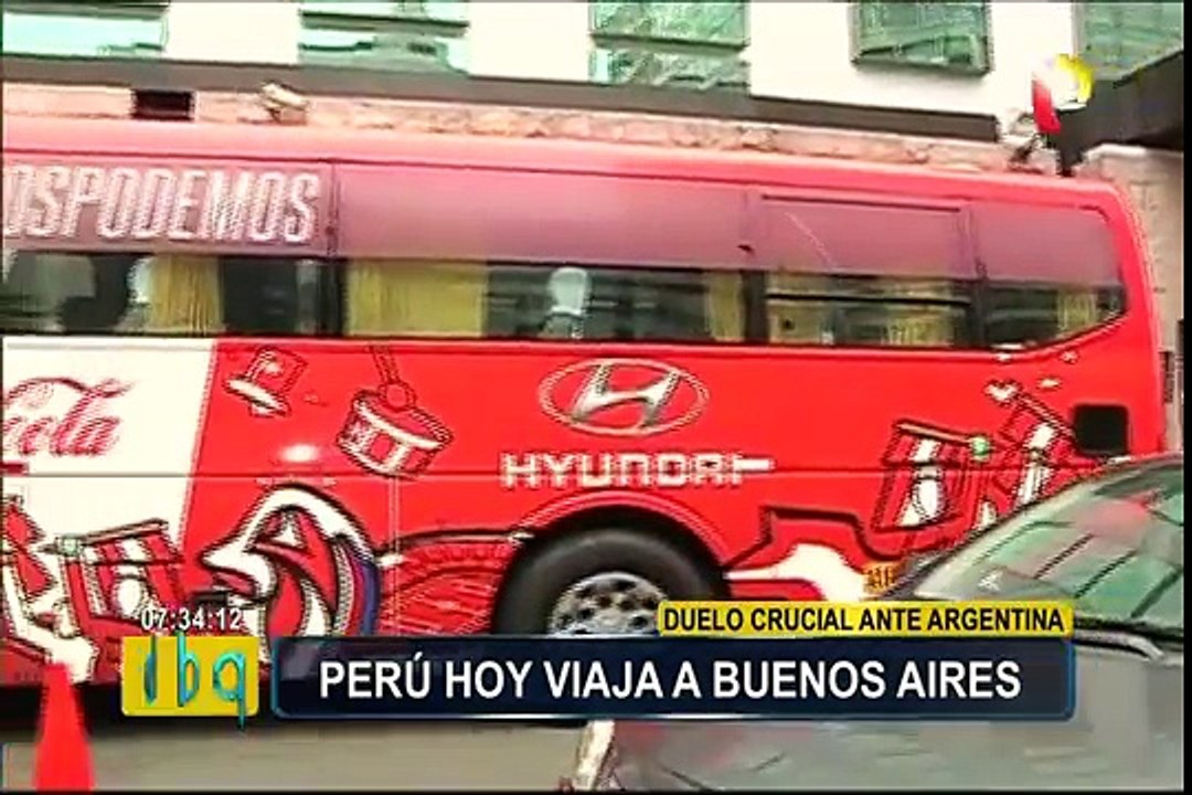 Perú vs. Argentina: selección peruana parte rumbo a la Videna