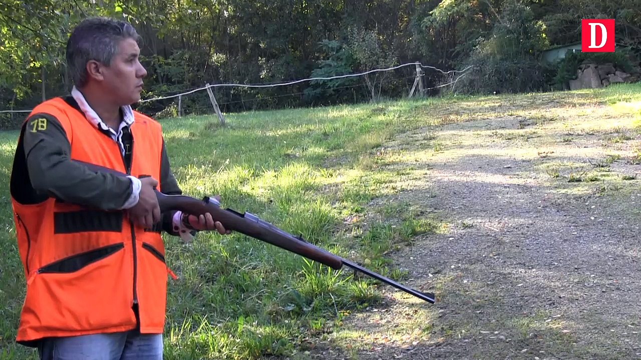 Un session d'entrainement du permis de chasse en Ariège le 04/10/2017