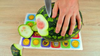 SKIN A WATERMELON KIDS WAY - Giant Watermelon Surprise Egg