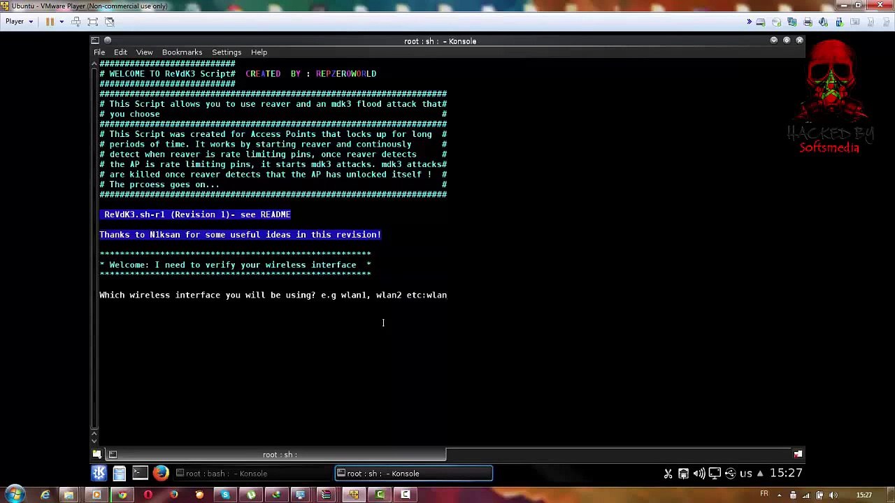 Hack WPA 2 WPS PIN Password 100 fix time limit with ReVdK3 script WIFISLAX 4 10 1 Final new