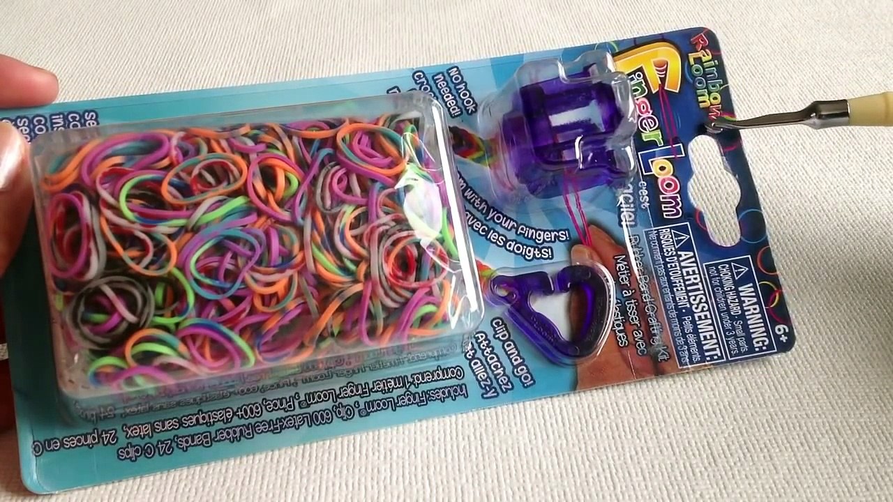 Rainbow Loom Nederlands, Fingerloom review, Pompoen armband