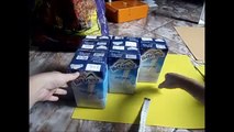 Como fazer: Escadinha para doces com caixa de leite