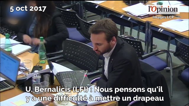 Les Insoumis ne veulent plus du drapeau européen à l’Assemblée