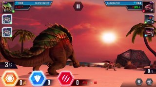 All HYBRIDS Dinosaurs Draft Battles - Jurassic World The Game