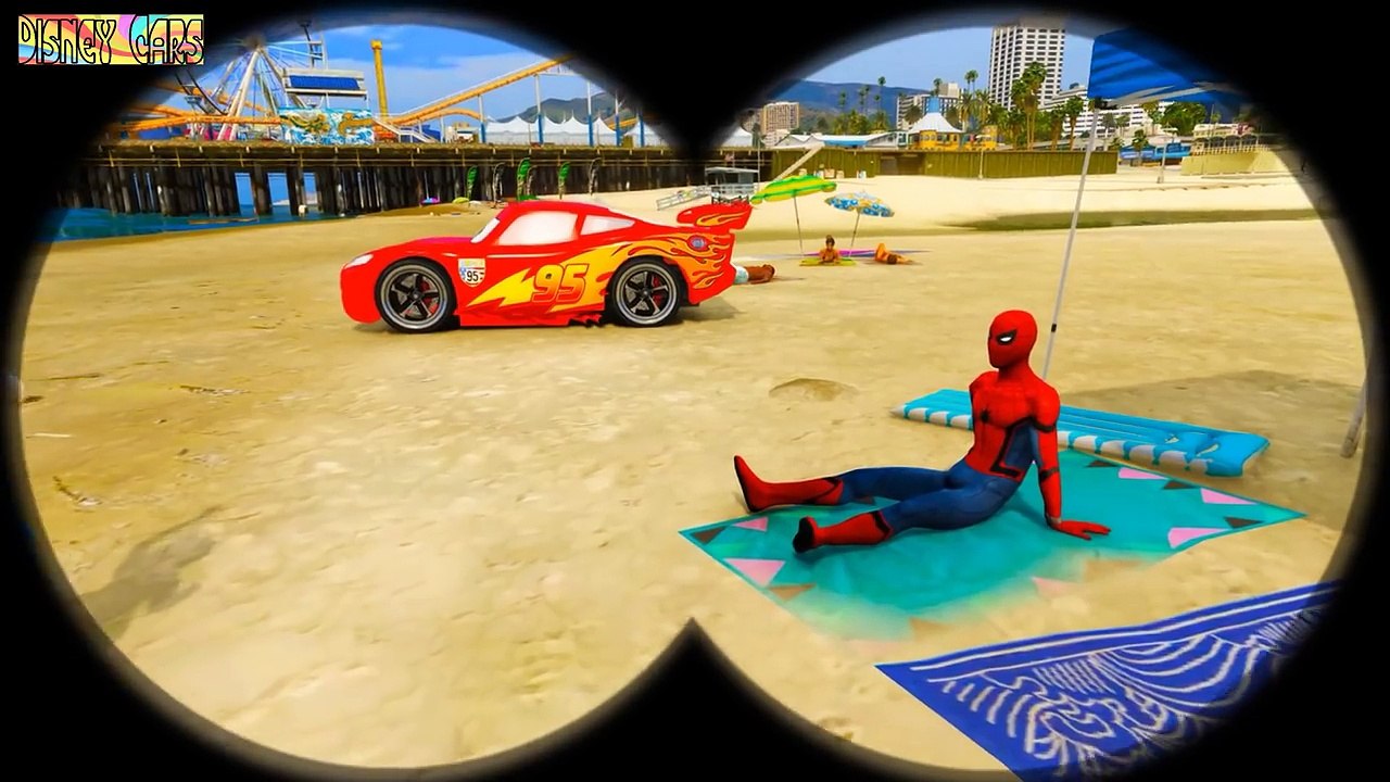 Joker kidnapped Frozen Elsa Spiderman released her Venom stole McQueen Cartoon for Kids Songs