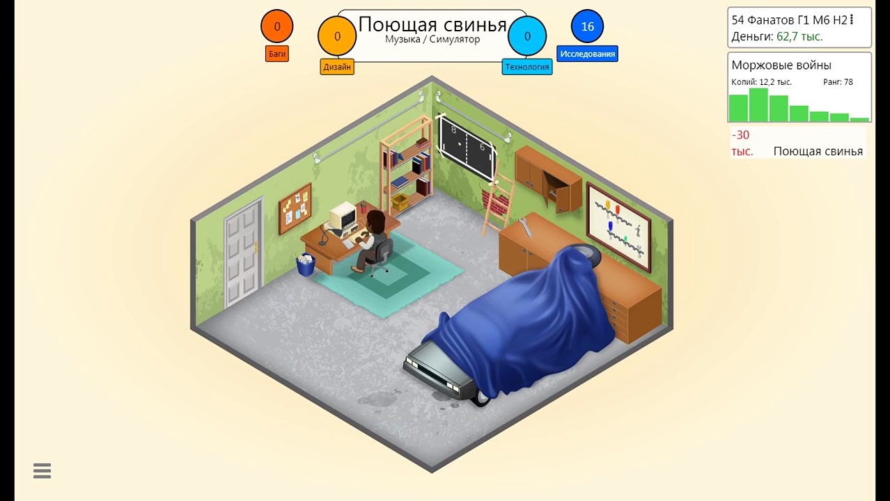 ИГРА ПРО СОЗДАНИЕ ИГР (Game Dev Tycoon)