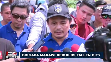 Brigada Marawi rebuilds fallen city
