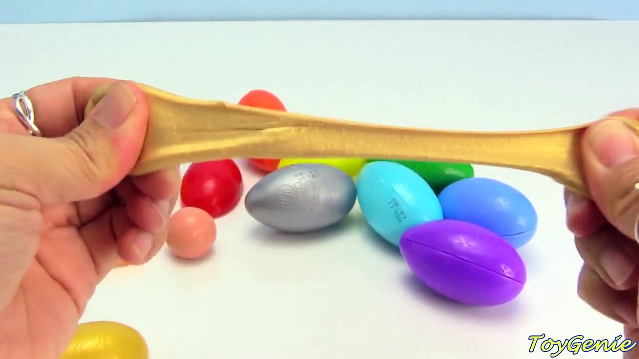 LEARN Colors with Silly Putty