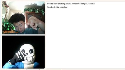 Undertale Sans on Omegle (DeluCat)