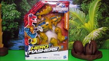 New Jurassic World Hero Mashers Ankylosaurus Figure new Unboxing, Review By WD Toys