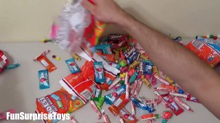 Opening a lot of Candy SOO MANY ! CANDY EXPLOSION Много сладостей и конфет