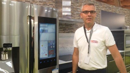 Salon de l'habitat : le réfrigérateur du futur