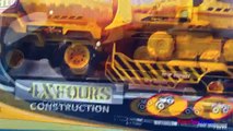 New Bright 4X4 Construction Dump Truck & Trailer for bulldozer - construction toys for kids
