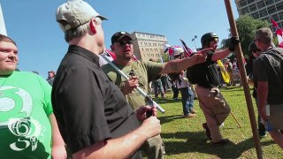 New Orleans Monument Protester says the Rebels are not part of American History