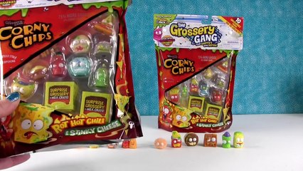 Grossery Gang New Charers 2 4 10 Pack Toy Review Opening | PSToyReviews