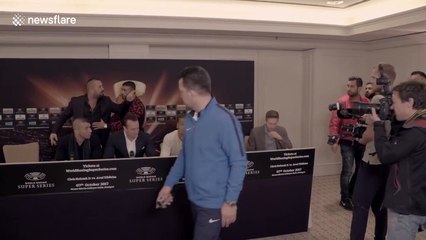 Yildirim's manager gets mad at presser with Eubank Jr