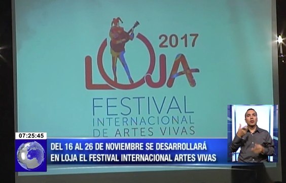 Del 16 al 26 de noviembre se desarrollará en Loja el Festival Internacional Artes Vivas