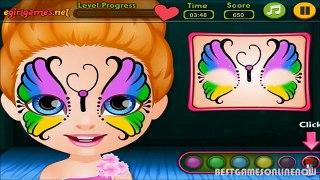 Baby Barbie Hobbies Face Painting - Baby Game Video 16:9/HD - Free Kids Games