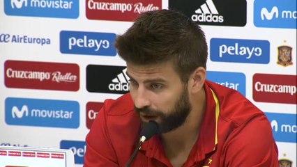 Piqué : "Je suis extrêmement fier d’être ici"