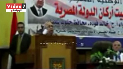 محافظ جنوب سيناء الدولة تعمل على تنمية سيناء
