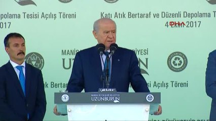 Manisa MHP Genel Başkanı Bahçeli Manisa'da -3