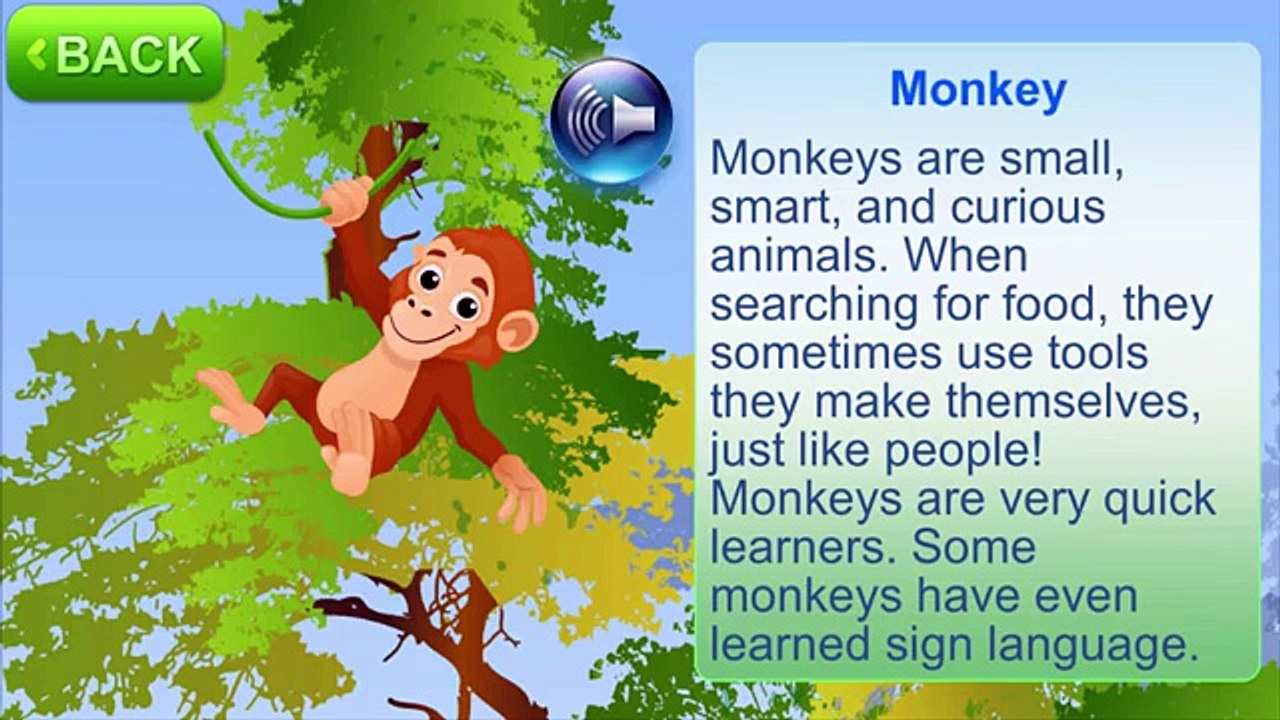 Kids learn Wild Animals - Teaching Children Animal Names and Sounds - Part 2: Africa