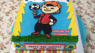 How to Make Birthday Cake Decorate Boboiboy Cake