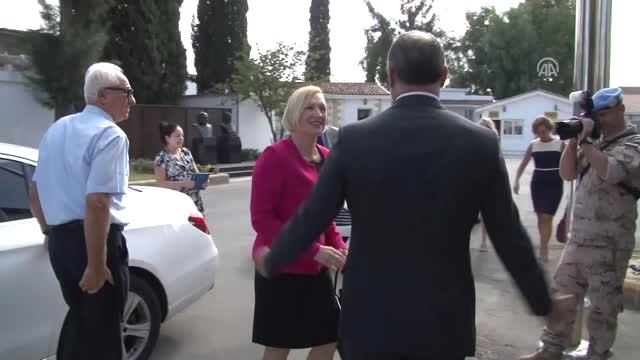 KKTC Cumhurbaşkanı Akıncı, BM Kıbrıs Özel Temsilcisi Spehar'ı Kabul Etti