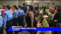 California Veterans Kneel During the Pledge to Show Solidarity with Protesters