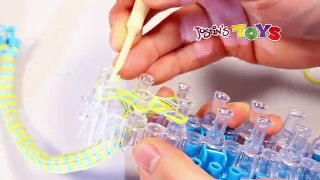 Make HEXAFISH with 1 ONE KIT - How to Tutorial for Rainbow Loom Bracelet