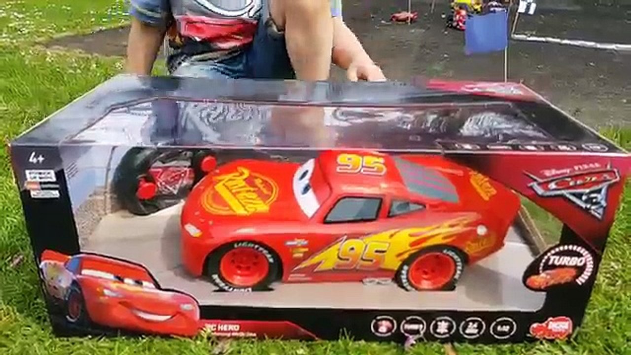 Disney Cars 3 Toys Biggest Lightning McQueen Remote Control RC Fastest Race Jackson Storm