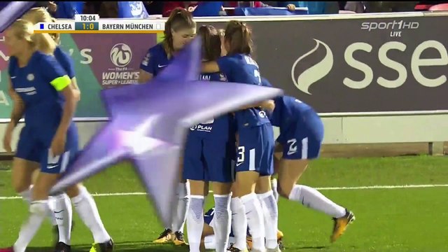 1-0 Drew Spence Goal UEFA Women's Champions League Round 1 - 04.10.2017 Chelsea (W) 1-0 Bayern...