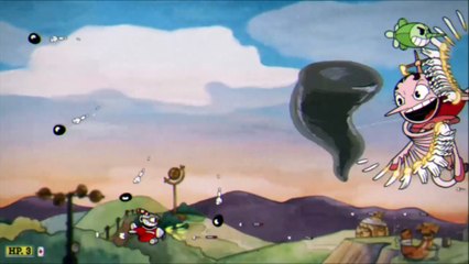 Cuphead - Xbox One - Boss Fight - Hilda Berg in Threatenin' Zeppelin