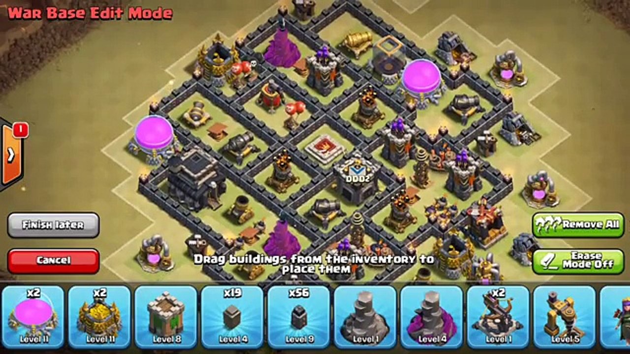 2016 - TH7 Best War Base Design Tips + 2 Town Hall 7 Speed Builds w/ Explanations
