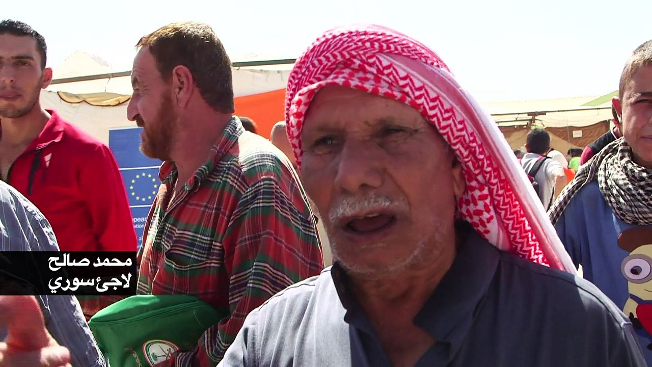 في مخيم الزعتري الاردني التوق للعمل لدى اللاجئين السوريين