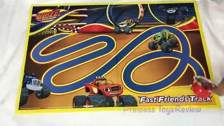 Disney Princess Olaf Plays Blaze and the Monster Machines Trivia Game Monster High Egg Surprise Toy