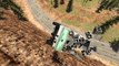 Beamng drive - Bricks Filled Pickup truck Bed car Crashes
