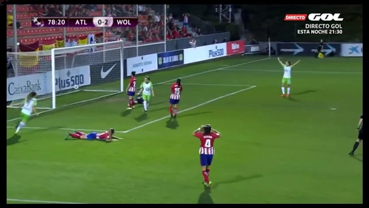 0-2 Goal UEFA  Women's Champions League  Round 1 - 04.10.2017 Atlético Madrid (W) 0-2 Wolfsburg (W)
