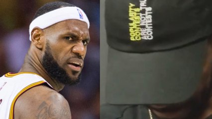 Kyrie Irving SNEAK DISSES LeBron James with a Hat